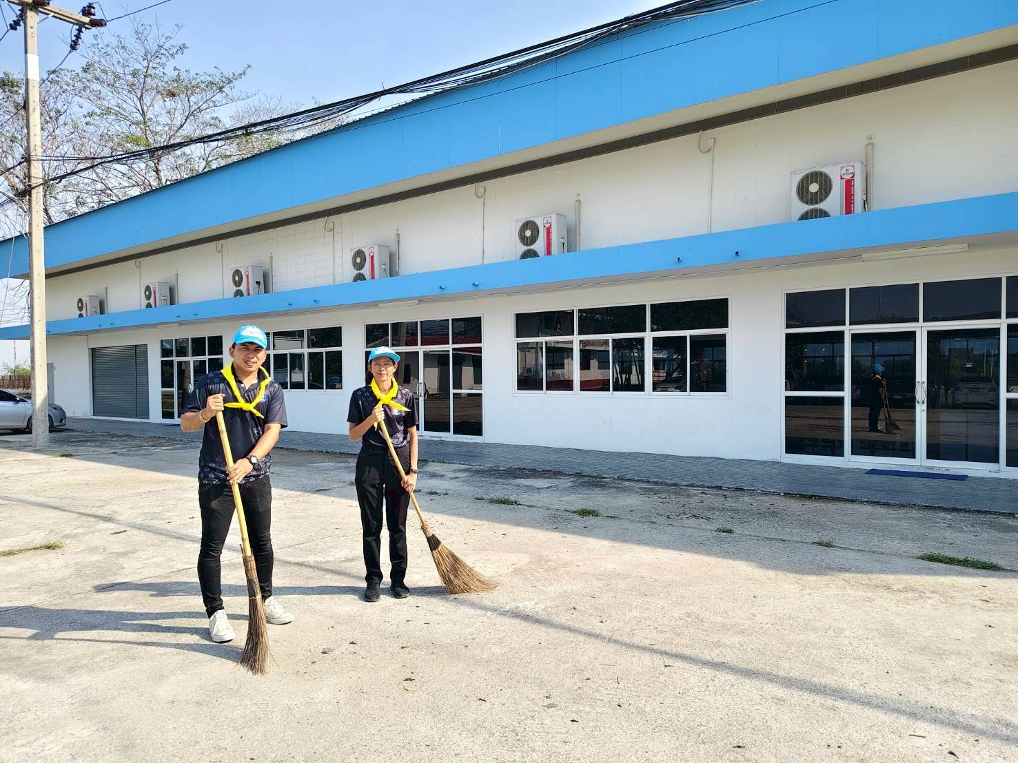 🌾สพอ.บางซ้าย ถิ่นทุ่งทอง🌾 🌟ร่วมกิจกรรมจิตอาสา เราทำความดีด้วยหัวใจ