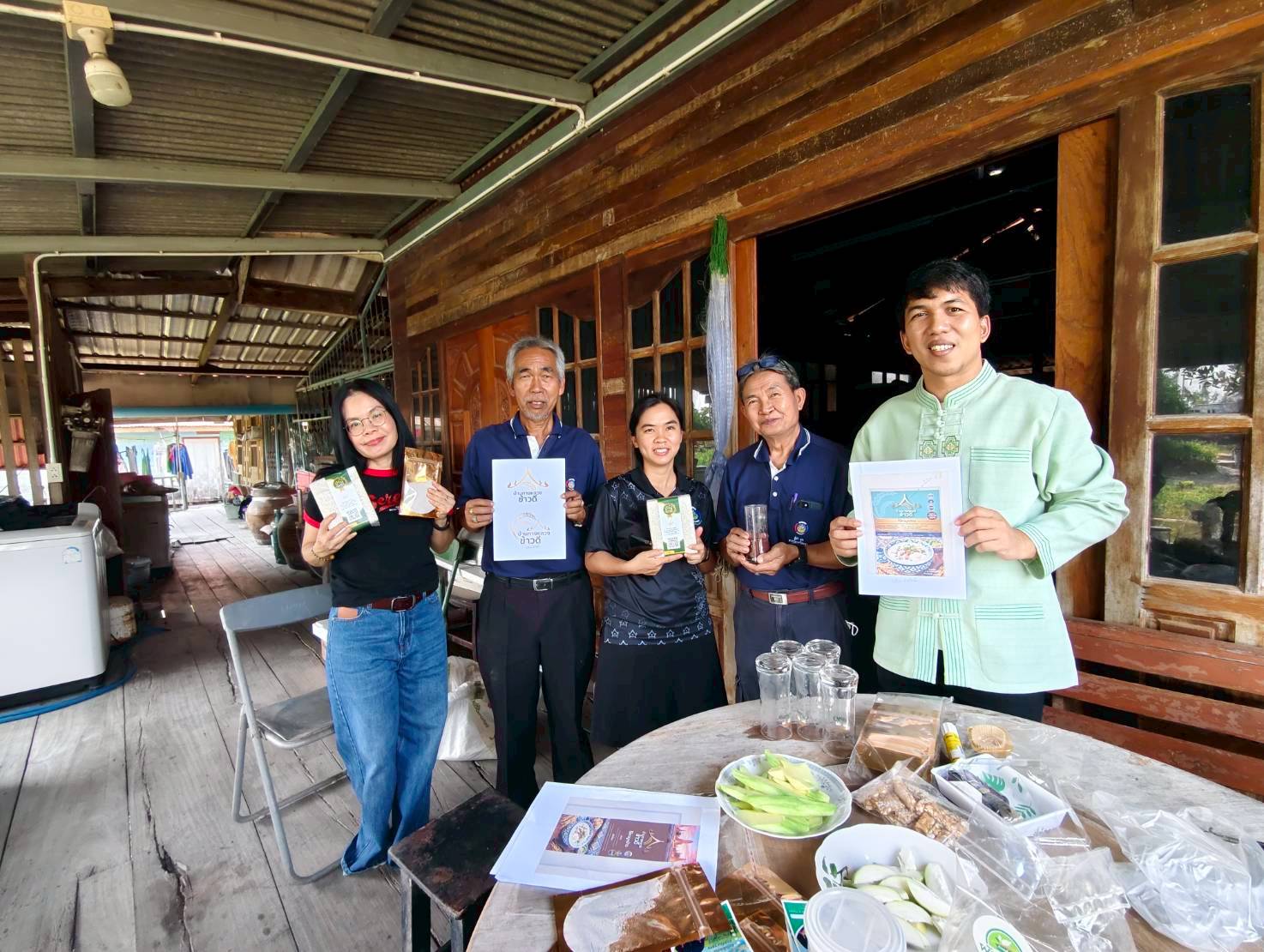 🌟ลงพื้นที่ติดตามการพัฒนาผลิตภัณฑ์ของผู้ประกอบการที่เข้าร่วมโครงการพัฒนาผลิตภัณฑ์ OTOP