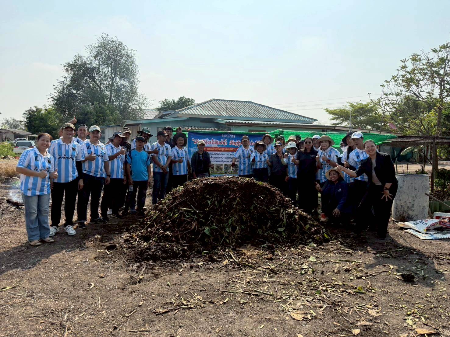 🌟 ขับเคลื่อนโครงการคืนชีวิตให้แม่น้ำ คืนปุ๋ยให้แผ่นดิน ตามหลักปรัชญาของเศรษฐกิจพอเพียง