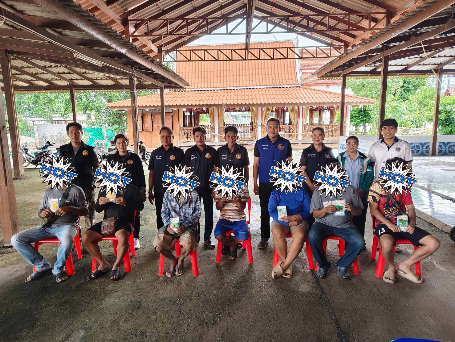 🌟การติดตามและสนับสนุนอาชีพแก่ผู้ผ่านการบำบัดค่ายยาเสพติดอำเภอบางซ้าย 