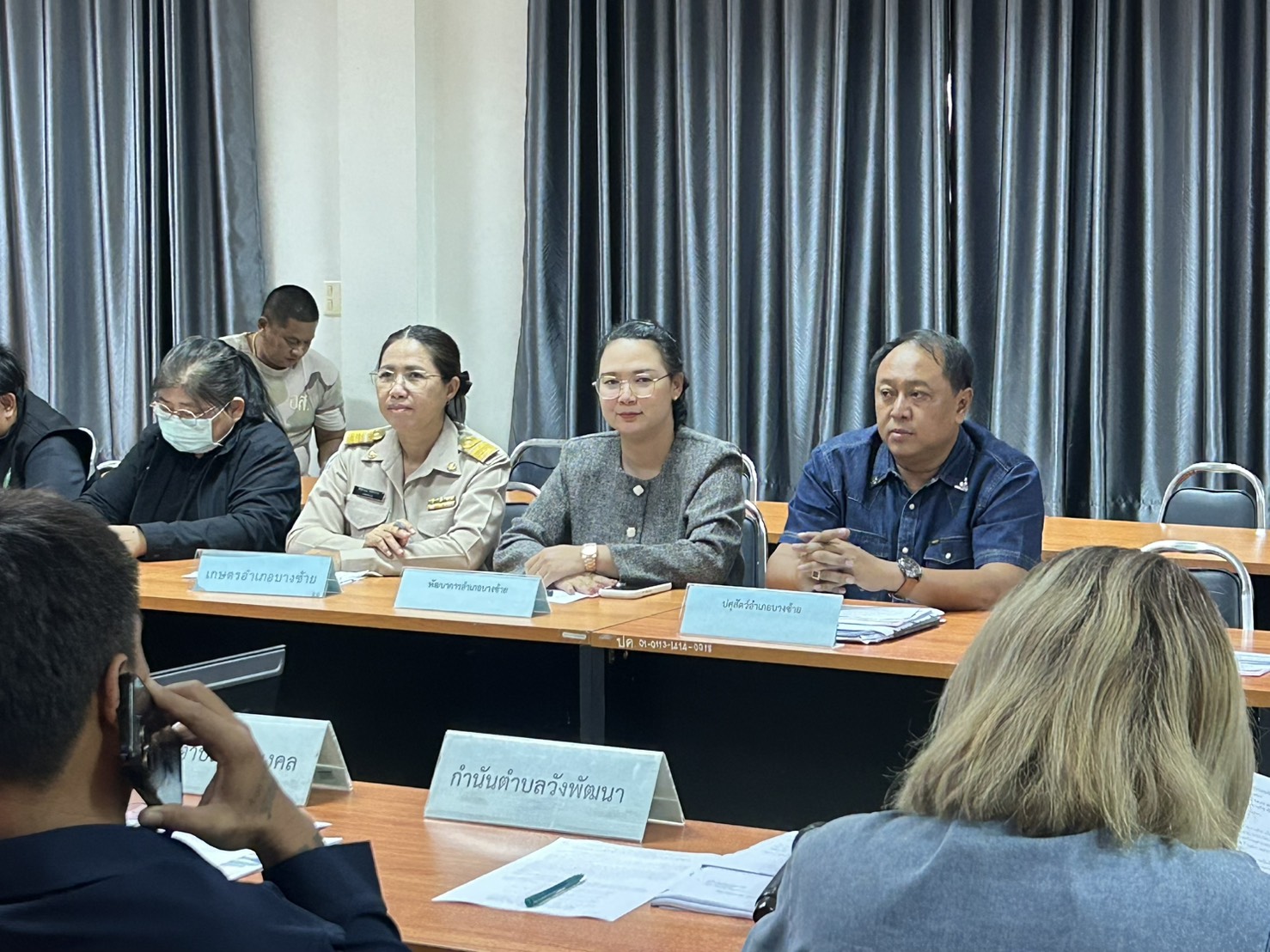 🌾สพอ.บางซ้าย ถิ่นทุ่งทอง🌾ร่วมประชุมคณะกรรมการให้ความช่วยเหลือผู้ประสบภัยพิบัติอำเภอบางซ้าย (ก.ช.ภ.อ) ครั้งที่ 2/2569