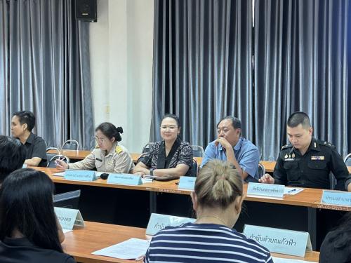 🌾สพอ.บางซ้าย ถิ่นทุ่งทอง🌾ร่วมประชุมคณะกรรมการให้ความช่วยเหลือผู้ประสบภัยพิบัติอำเภอบางซ้าย (ก.ช.ภ.อ) ครั้งที่ 4/2569